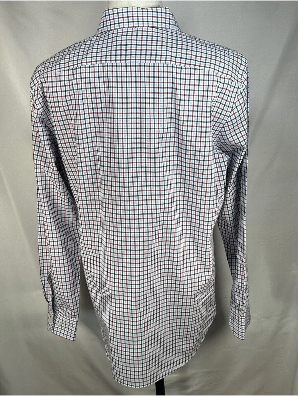 Banana Republic Grant Non-Iron Stretch Button Up Blue Men L